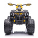 mamido  Detská elektrická štvorkolka ATV Power 4x4 žltá