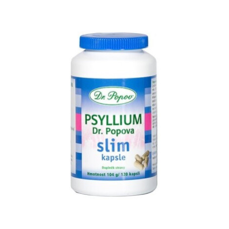 DR. POPOV psyllium slim 120 kapsúl