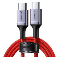 UGREEN USB-C 2.0/USB-C 2.0 kábel, 1m, červená