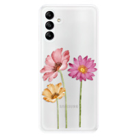 Odolné silikónové puzdro iSaprio - Three Flowers - Samsung Galaxy A04s