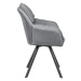 LuxD 21288 Dizajnová stolička Joe, sivá