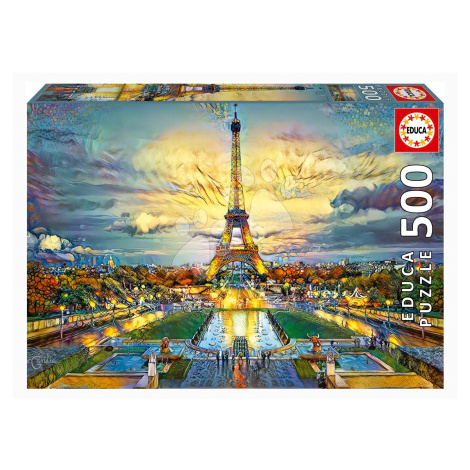 Puzzle Eiffel Tower Educa 500 dielov a Fix lepidlo