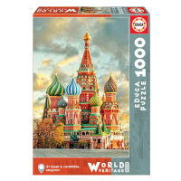 Educa puzzle St. Basil´s Cathedral Moscow 100 dielov a fix lepidlo 17998