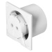 Bathroom fan 100mm
surface-mounted -with timer and humidity sensor