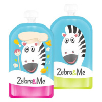 ZEBRA&ME kapsičky na opakované použitie Kuchár + zebra 2 ks