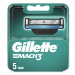 GILLETTE Mach3 Náhradné hlavice 5 ks