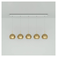 Tom Dixon Mirror Ball 25 cm Linear 5-pl. zlatá