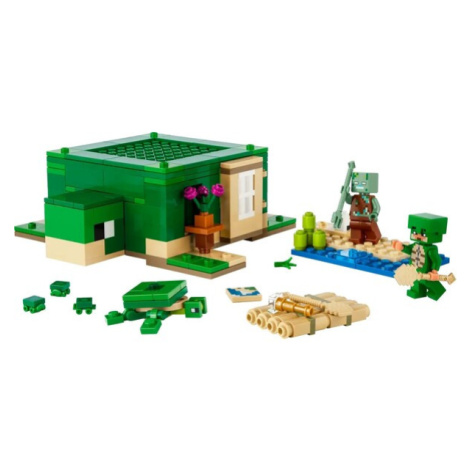 LEGO® Minecraft 21254 Korytnačí domček na pláži