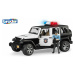 Bruder 02526 policajný Jeep Wrangler s policajtom a príslušenstvom, 1:16