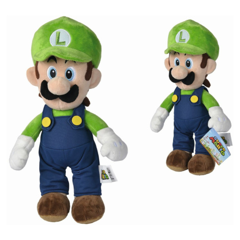 Plyšová figúrka Super Mario Luigi, 30 cm Simba