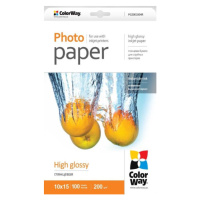 COLORWAY fotopapier / high glossy 200g / m2, 10x15 / 100 kusov