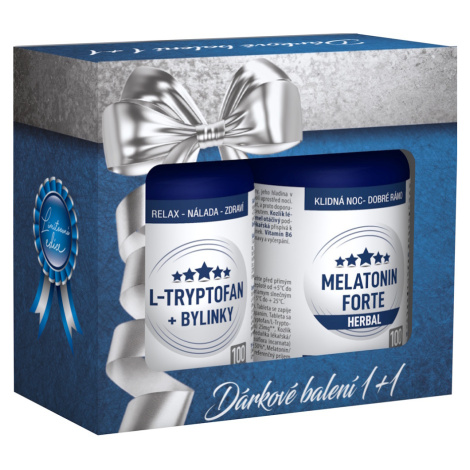 CLINICAL L-Tryptofán 100 kapsúl + Melatonín forte herbal 100 tabliet