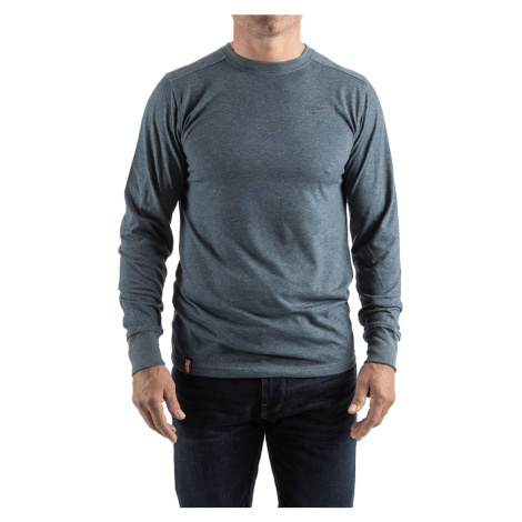 MILWAUKEE Hybrid Pracovné tričko, dlhý rukáv "XXL"- modrá HTLSBLU