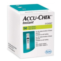 ACCU-CHEK Instant testovacie prúžky do glukomera 50 kusov