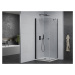 MEXEN/S - Pretória sprchovací kút 100x100, transparent, čierna + sprchová vanička vrátane sifónu