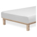 Prestieradlo Andrea Simone boxspring 90x200x35 sivé