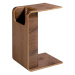 Estila Drevený príručný stolík Vita Naturale moderný hnedý 60cm