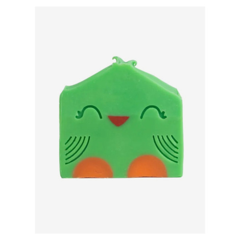 Oranžovo-zelené prírodné tuhé mydlo pre deti Almara Soap My Happy Parrot (100 g)
