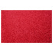 Kusový koberec Eton červený 15 čtverec - 100x100 cm Vopi koberce