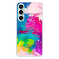 Odolné silikónové puzdro iSaprio - Abstract Paint 03 - Samsung Galaxy S23 FE