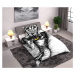 Bavlnená posteľná bielizeň Lion 160x200 cm