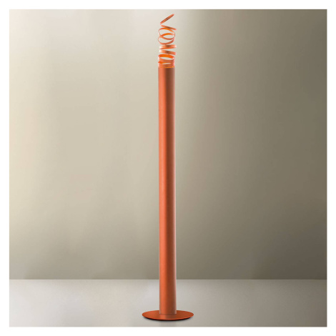 Stojaca LED lampa Artemide Decomposé, oranžová