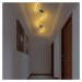 Čierne LED stropné svietidlo 10x67 cm Yilan – Opviq lights