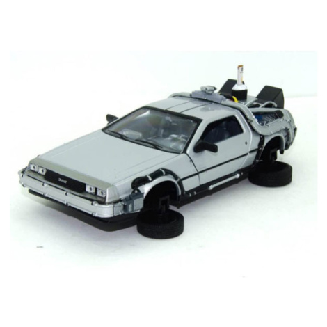 Welly Back to the Future II Diecast Model 1/24 1981 DeLorean LK Coupe Fly Wheel