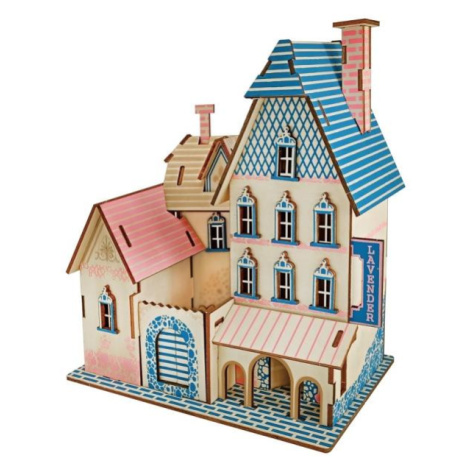 Woodcraft Drevené 3D puzzle Vila PACA