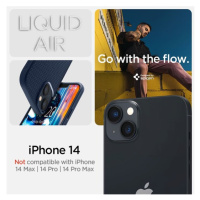 Spigen Liquid Air kryt iPhone 14 modrý