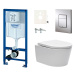 Cenovo zvýhodnený závesný WC set Grohe do ľahkých stien / predstenová montáž + WC SAT Brevis SIK