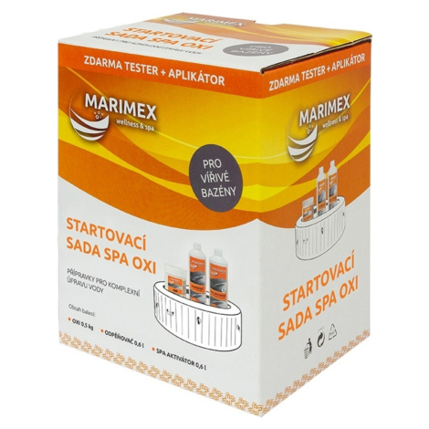 Marimex Spa sada Oxi (OXI 0,5kg, Odpeňovač 0,6l, Aktivátor 0,6l) | 11313127