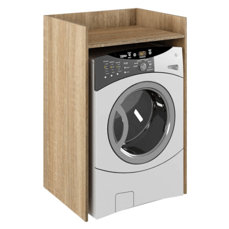 Skrinka na práčku VOJTO, dub sonoma