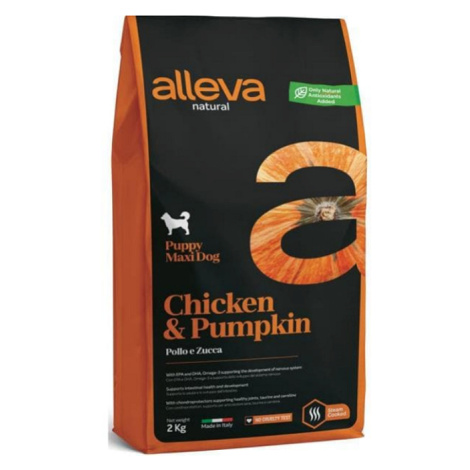 Alleva NATURAL dog puppy medium chicken & pumpkin 2kg