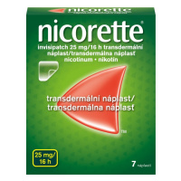 NICORETTE Invisipatch 25 mg/16 h transdermálna náplasť 7 ks