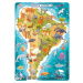 DoDo Puzzle Zvieratá Južná Amerika 53 dielikov