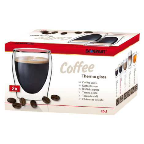 SCANPART COFFEE THERMO GLASS 175ML