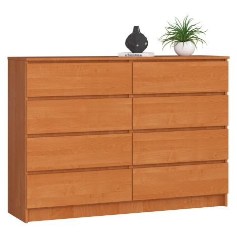 Komoda Rollo X 140 cm jelša