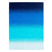 Sconto Koberec LAOS 9 modrá/melír, 55x85 cm