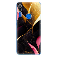 Odolné silikónové puzdro iSaprio - Gold Pink Marble - Huawei P Smart Z