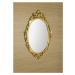 SAPHO - DESNA zrkadlo v ráme, 80x100cm, zlatá IN352