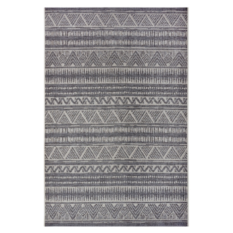 Kusový koberec Clyde 105906 Loto Grey Beige – na ven i na doma - 63x120 cm Hanse Home Collection