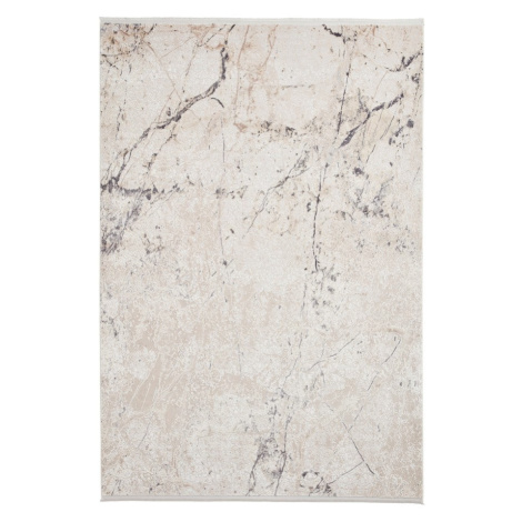 Krémovobiely koberec z viskózy 160x230 cm Bellagio – Think Rugs