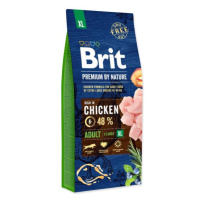 Krmivo Brit Premium by Nature Adult XL 15kg