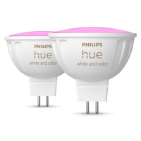 Philips Hue WACA súprava 2x LED RGB žiarovka GU5,3 MR16