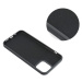 Silikónové puzdro na Apple iPhone 12/12 Pro Forcell Silicone Lite čierne