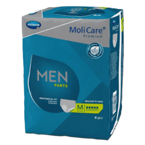 MOLICARE Premium men pants 5 kvapiek M inkontinenčné naťahovacie nohavičky 8 ks