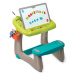 Lavica na kreslenie a magnetky Little Pupils Desk Smoby s obojstrannou tabuľou a úložným priesto