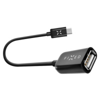 FIXED USB Type-C OTG adaptér čierny