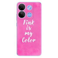 Odolné silikónové puzdro iSaprio - Pink is my color - Infinix Smart 7